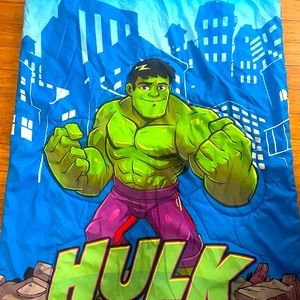 Hulk/Avengers 4 Piece Toddler Bedding Set
